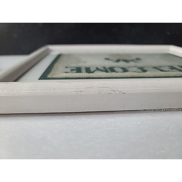 Welcome Pineapple Sign Framed Cross Stitch - Picture 10 of 10